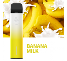 Электронная сигарета Эльф Бар 3600 затяжек Банановое Молоко (Elf Bar 3600 Banana Milk)