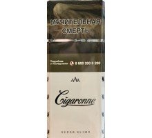 Сигареты Cigaronne Super Slims White