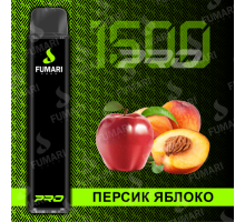Электронная сигарета Фумари Про 1500 затяжек Персик Яблоко (Fumari Pods 1500 Pro Peach Apple)