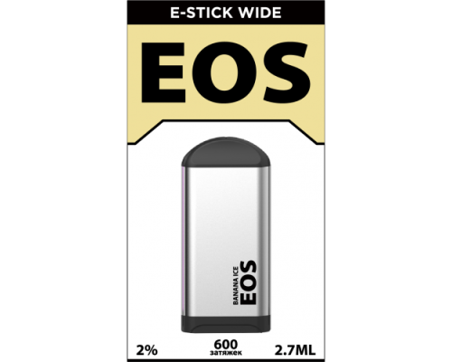 Купить EOS E-Stick Wide Banana Ice (EOS Е-стик Банановый Лёд) по оптовой цене