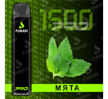 Электронная сигарета Фумари Про 1500 затяжек Мята (Fumari Pods 1500 Pro Mint)